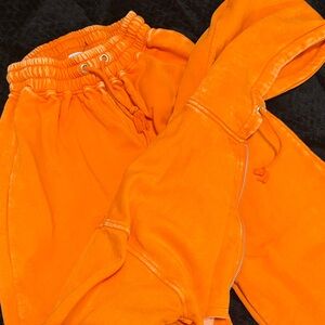 Orange Jogger Set